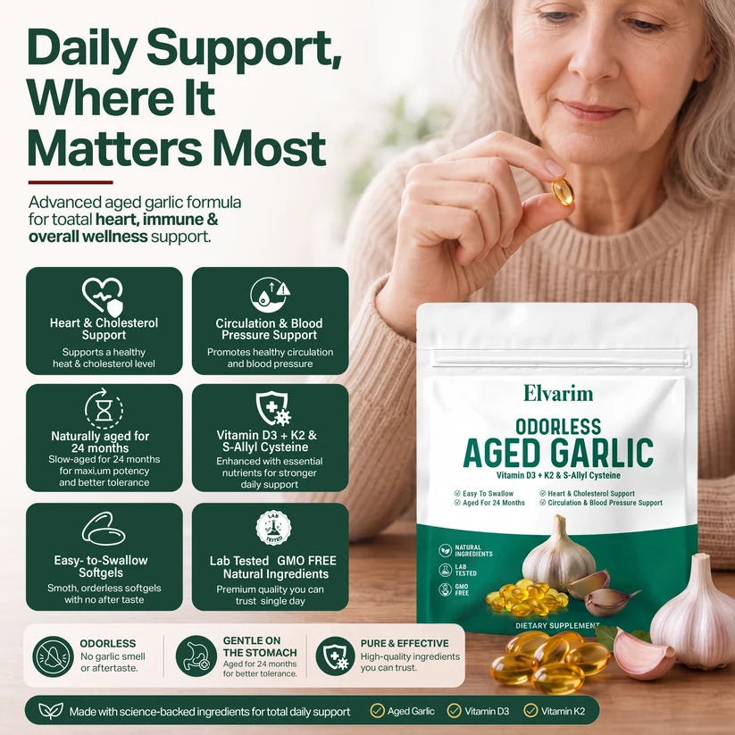 Odorless Aged Garlic