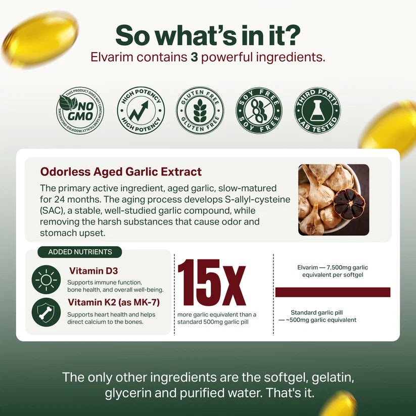 Odorless Aged Garlic